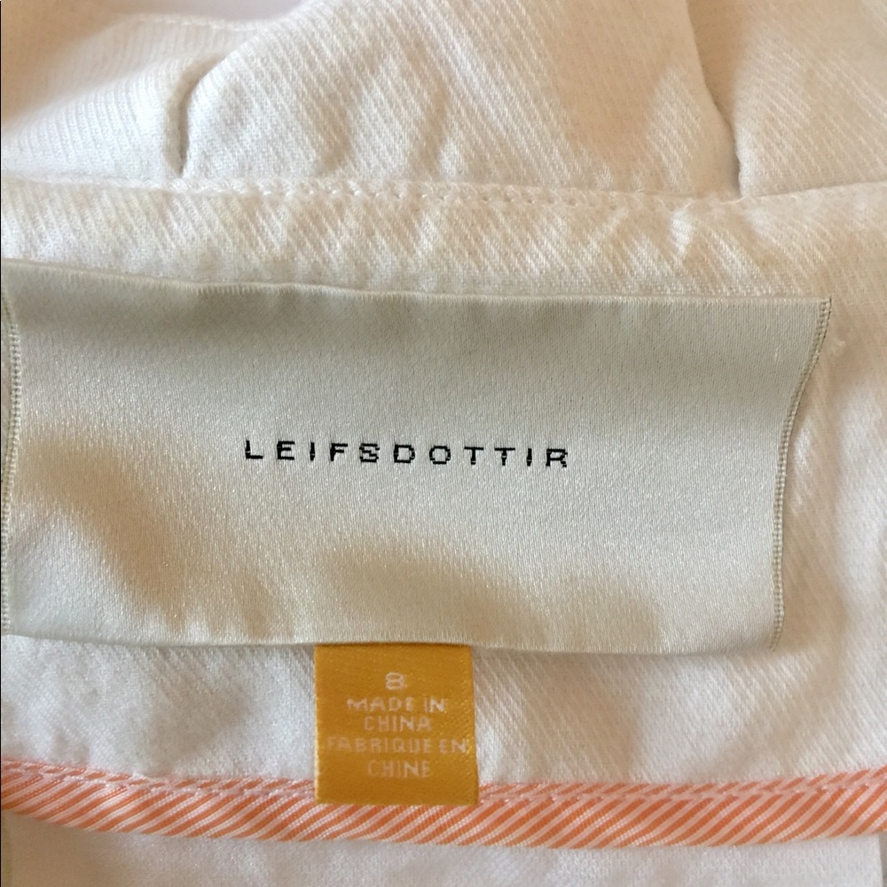 Anthropologie Leifsdottir 8 Linen Bow Jacket - Picture 2 of 4